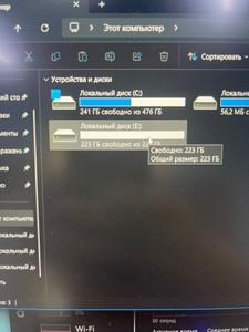 Б/у Ssd накопитель Kingston a400 240 gb 01-201094667
