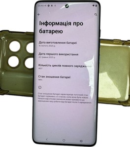 Б/в Мобільний телефон Motorola moto edge 60 fusion 8/256gb 01-201075750