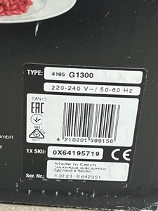 Б/в М`ясорубка Braun multiquick 3 g1300 01-201152391