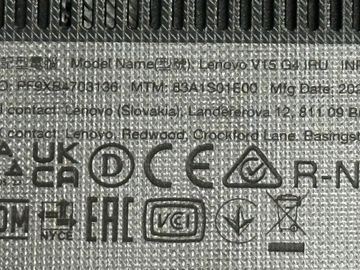 01-200750018: Lenovo 15/core i3-1315u ddr5/8gb ddr4/hdd *відсутній/ssd 128 gb/*інтегрована