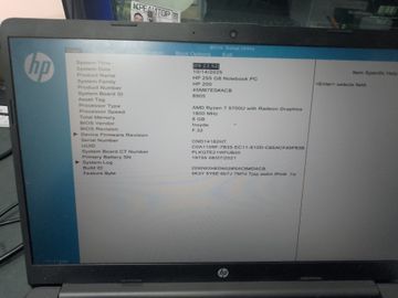 01-200790833: Hp 15/ryzen 7 5700u ddr4/8gb ddr4/hdd *відсутній/ssd 256 gb/*інтегрована