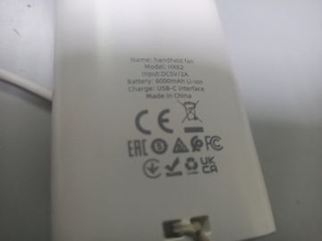 Б/в Вентилятор портативний Hoco hx62 01-200803289