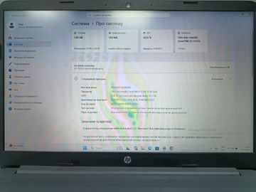 Б/в Ноутбук Hp 15/core i5-1235u ddr5/16gb ddr5/hdd *відсутній/ssd 256 gb/*інтегрована 01-200804718