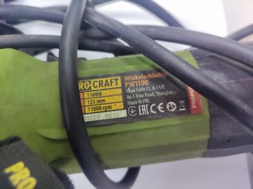 Б/в Кутова шліфмашина Procraft pw-1100 01-200812802