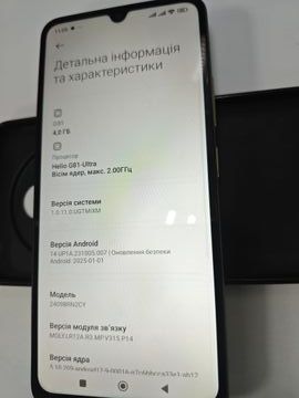 Б/у Мобильний телефон Xiaomi redmi 14c 4/128gb 01-200817742