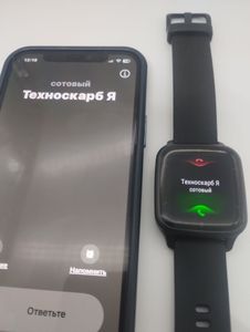 Б/в Смарт годинник Garmin venu sq2 music edition state aluminium bezel with black case and silicone band 01-200777651