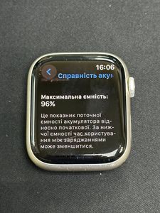 Б/в Смарт-годинник Apple watch series 9 gps 45mm aluminum case 01-200828218