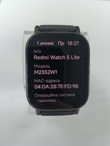 Б/в Смарт-годинник Xiaomi redmi watch 5 lite 01-200830053
