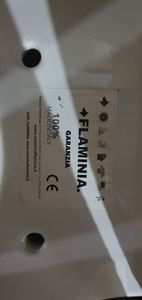 Б/у Підлоговий унітаз Flaminia white (ef117) 01-200832928