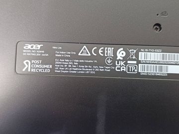 Б/в Ноутбук Acer 15/core i5-13420h ddr5/16gb ddr5/hdd *відсутній/ssd 512 gb/geforce rtx3050 6gb 01-200847021