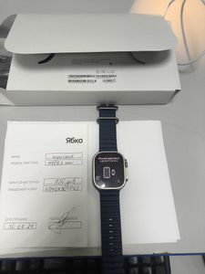 Б/в Смарт-годинник Apple watch ultra 2 gps + cellular 49mm titanium case w. ocean 01-200848463