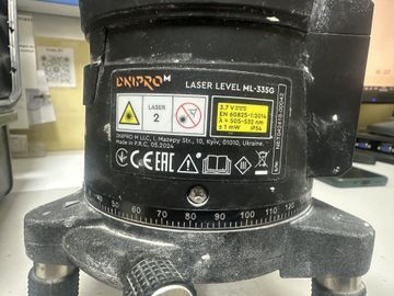 Б/у Лазерный нивелир Dnipro-M ml-335g 01-200886624