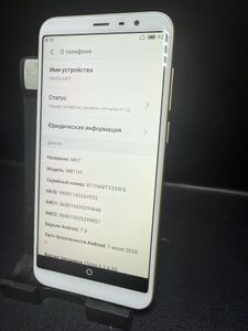 Б/у Мобільний телефон Meizu m6t 16gb 01-200907641