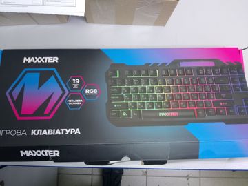 Б/в Клавіатура Maxxter kbg-uml-01-ua 01-200914080