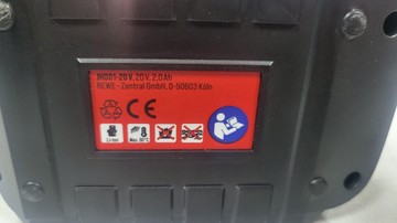 Б/в Акумуляторний шурупокрут Pure Work d0300-20v 01-200955096