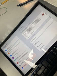 Б/в Планшет Lenovo yoga tab 11 yt-j706x 8/256gb 01-200955646