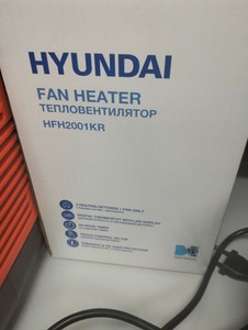 Б/у Обогреватель Hyundai hfh2001kr 01-200962095