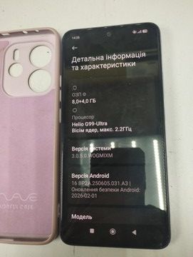 Б/в Мобільний телефон Xiaomi redmi note 14 8/256gb 01-201001174