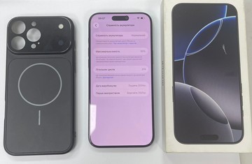 Б/в Мобільний телефон Apple iphone 16 pro max 256gb 01-201021163