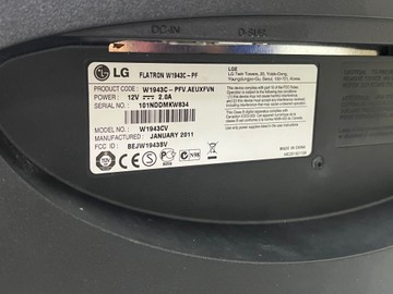 Б/в Монітор Lg w1943c-pf 01-201057858