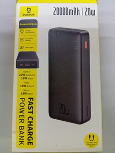 Б/в Повербанк Baseus airpow fast charge power bank 20000mah 20w 01-201077115