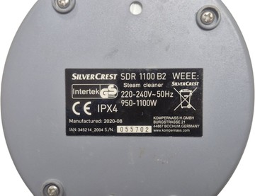 Б/в Пароочищувач Silvercrest sdr 1100 b2 01-201081433
