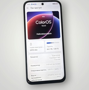 Б/в Мобільний телефон Oppo a6x 4/128gb 01-201108874