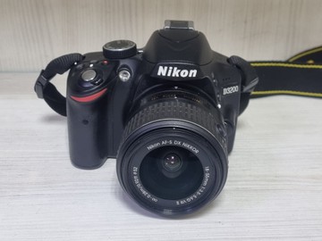 Б/в Фотоапарат Nikon d3200 + nikon dx vr af-s nikkor 18-55mm 1:3.5-5.6g 01-201131123