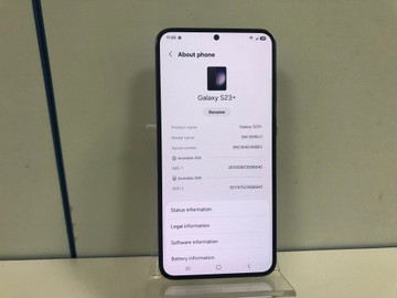 Б/в Мобільний телефон Samsung galaxy s23+ sm-s916u1 8/256gb 01-201138641