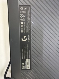 Б/в Клавіатура Logitech g213 prodigy rgb gaming keyboard us 01-201167100