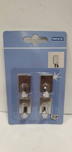 Б/в Гачки нержавіючі Wenko 4шт.4480010100 16-000247629