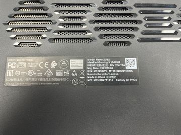 01-200745219: Lenovo 15/ryzen 5 5600h ddr4/16gb ddr4/hdd *відсутній/ssd 640 gb/geforce rtx3050 4gb