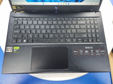 Б/в Ноутбук Acer 15/ryzen 5 7535hs ddr5/16gb ddr5/hdd *відсутній/ssd 512 gb/geforce rtx3050 6gb 01-200825480