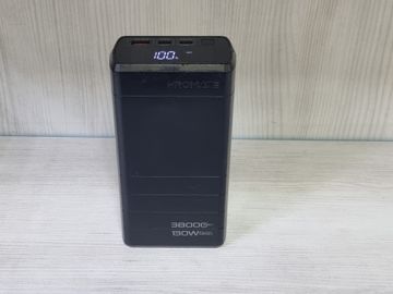 Б/в Повербанк Promate powermine 130w 38000mah 100w pd usb-c 24w pd usb-c 22.5w qc3.0 usb-a total 130w 01-200880930