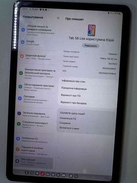 Б/в Планшет Samsung galaxy tab s6 lite sm-p619 2022 4/64gb lte 01-200882336