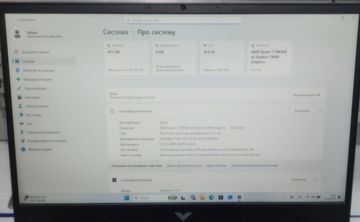 Б/в Ноутбук Hp 15.6/ ryzen 7 7445hs/ ram16gb/ ssd512gb/ rtx3050 01-200918442