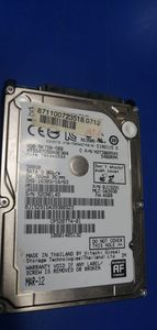 Б/у Hdd внутрішній Hitachi hts547550a9e384 500gb 01-200923677