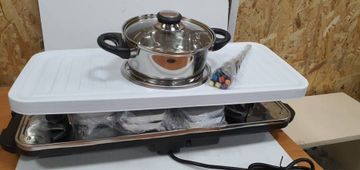 16-000205862: Gourmetmaxx raclette and fondue set