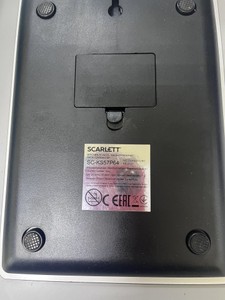 Б/у Весы кухонные Scarlett sc-ks57p64 01-200930476