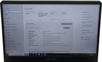 Б/в Ноутбук Asus 15/ryzen 7 3750h ddr4/8gb ddr4/ssd 512 gb/*інтегрована 01-200937233