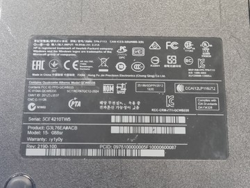 Б/в Ноутбук Hp 15/celeron n2815 ddr3/4gb ddr3/hdd 500 gb/ssd 128 gb/*інтегрована 01-201053463