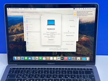 Б/в Ноутбук Apple macbook air /13.3"/ core i5 1.6ghz/ram 16gb /ssd 256gb/ intel uhd grafics 617 01-201074821