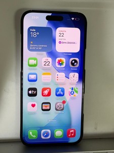 Б/в Мобільний телефон Apple iphone 16 pro max 256gb 01-201086249