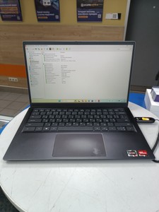 Б/в Ноутбук Dell 14/ ryzen 5 5500u ddr4/ ram8gb/ ssd256gb/ uhd 01-201101386