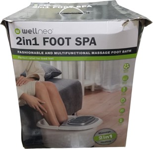 Б/в Масажер для ніг і спини Wellneo ss-610a 2in1 foot spa 01-201112801