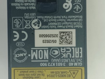 Б/у Лазерный нивелир Bosch glm 40 professional 01-201160270