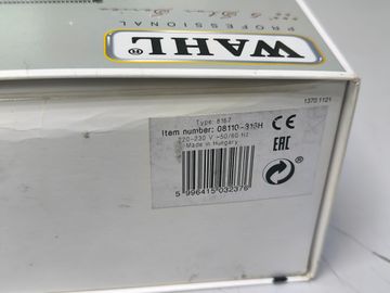 01-200612202: Wahl type 8167 balding professional corded clipper