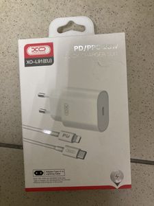 Б/у Сетевое зарядное устройство Xo l91 + lightning 01-200789695