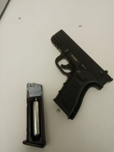 Б/в Пневматичний пістолет Asg issc m22 4,5 мм blowback 01-200810332