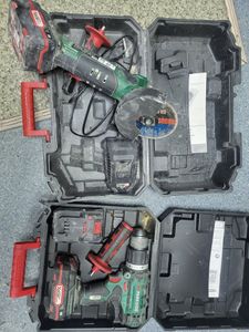 Б/в Набір інструментів Parkside pwsa 20li c3/ psbsa 20li c3/ 3акб 4ah зп 01-200845301